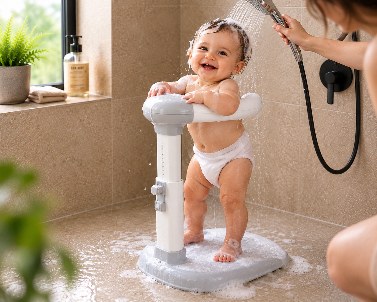 StandyBaby — Support Douche Sécurisé pour Bébé